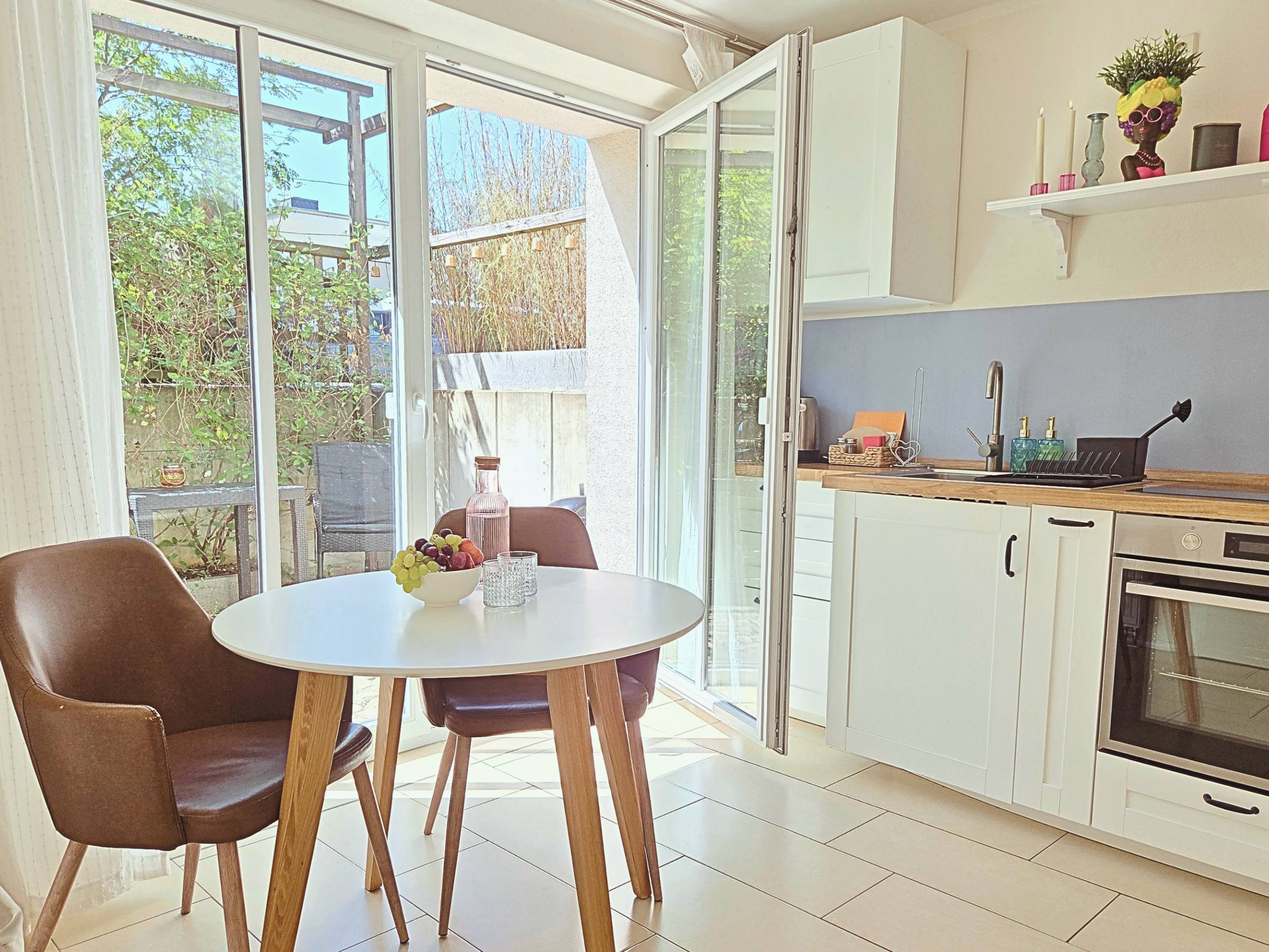 Ferienwohnung Senftenberg Küche